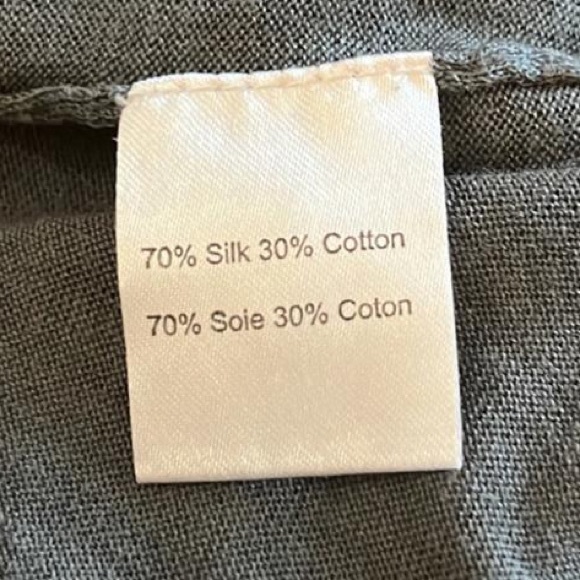 Grey and white striped Cardigan Sweater - Picture 12 of 12